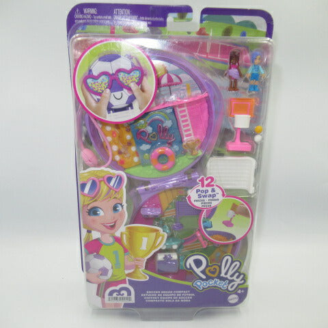 2021年★Polly Pocket★ポーリーポケット★コンパクト★人形★フィギュア★ままごと★ドールハウス★サッカーボール