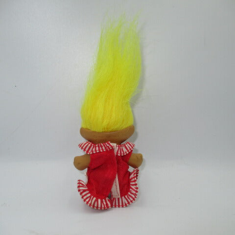 Vintage★RUSS★TROLL★Troll doll★15cm★One piece★Figure★Plush toy★Yellow hair 