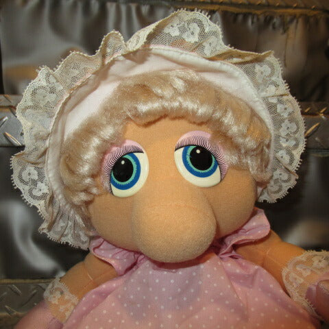 80’s★ビンテージ★マペットショー★ミスピギー★Miss Piggy★ピギー★ベイビーピギー★ぬいぐるみ★人形★フィギュア★セサミストリート★Muppet Babies★30センチ