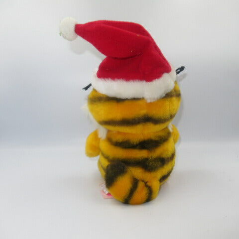 80's★ビンテージ★ガーフィールド★ぬいぐるみ★人形★フィギュア★GARFIELD★DAKIN★クリスマス★２０センチ★サンタクロース