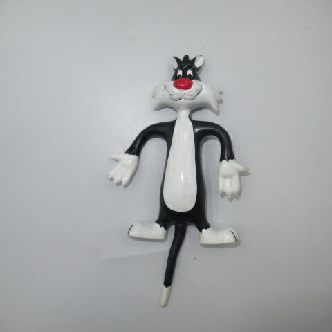1988★LOONEY TUNES★Looney Tunes★Looney Tunes★Sylvester★Sylvester★Bendable★PVC★Figure★Doll★ 