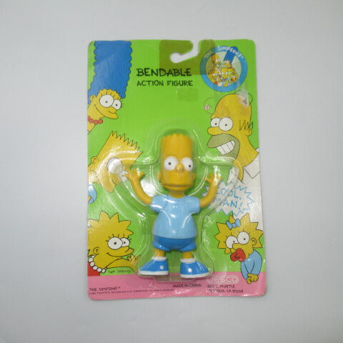 90'S★1991★The Simpsons★Simpsons★Bart★Bendable Figure★PVC Doll★Stuffed Animal★Figure★Blister★11cm 