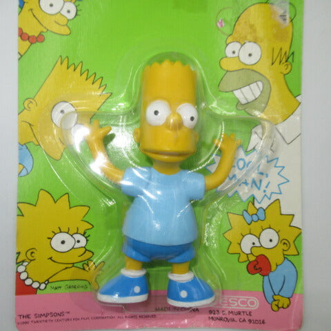 90'S★1991★The Simpsons★Simpsons★Bart★Bendable Figure★PVC Doll★Stuffed Animal★Figure★Blister★11cm 
