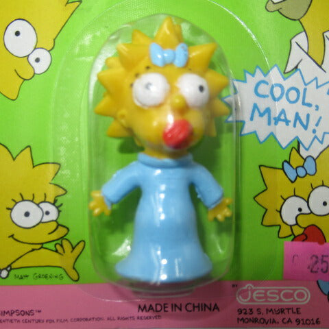 90'S★1991★The Simpsons★Simpsons★Maggie★Bendable Figure★PVC Doll★Stuffed Animal★Figure★Blister★6cm 