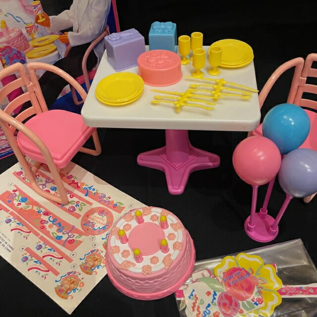 Dead stock! 1992★90's★Barbie★Barbie★Birthday Party Barbie★Birthday Party★Playset★Figure★Doll 