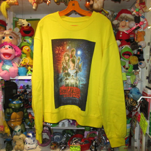 USED★STRANGER THINGS★Stranger Things★Sweatshirt★Sweatshirt★T-shirt★Figure★NET FLIX★L size★Long sleeve★USED 