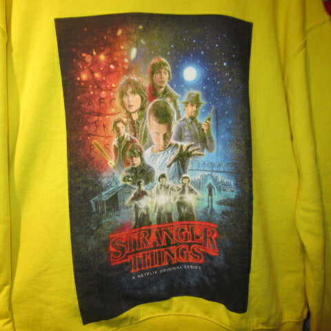 USED★STRANGER THINGS★Stranger Things★Sweatshirt★Sweatshirt★T-shirt★Figure★NET FLIX★L size★Long sleeve★USED 