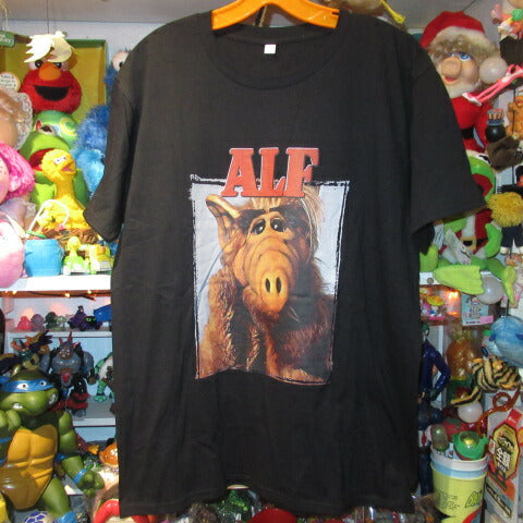 海外ドラマ★ALF★アルフ★Tシャツ★ぬいぐるみ★人形★フィギュア★Lサイズ★ブラック