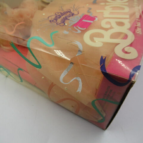 1991★90's★Birthday Surprise Barbie★Birthday Surprise Barbie★Doll★Dress★Figure★Damaged box 