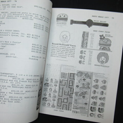 ビンテージ★McDonald's★マクドナルド★コレクターズブック★人形★フィギュア★ドナルド★ぬいぐるみ★