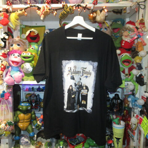 ADDAMS FAMILY★アダムスファミリー★Tシャツ★ぬいぐるみ★人形★フィギュア★Lサイズ★ブラック
