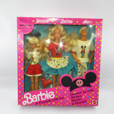 レア！！1991年★Barbie★Disney★バービー★ディズニー★ケン★スキッパー★人形★フィギュア★Toys R'us限定☆トイザらス★ギフトセット