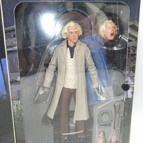 BACK TO THE FUTURE★35th★Back to the Future★35th Anniversary★NECA★DOC★Doku★ULTIMATE"DOC"BROWN★Michael J. Fox★DeLorean★Figure★Doll 