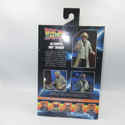 BACK TO THE FUTURE★35th★Back to the Future★35th Anniversary★NECA★DOC★Doku★ULTIMATE"DOC"BROWN★Michael J. Fox★DeLorean★Figure★Doll 