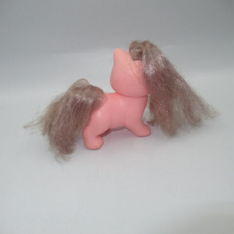 ビンテージ★80's★MATTEL★リトルプリティ★Little Pretty★キティ★ソフビ★人形★フィギュア★ネコ★ピンク★ハート