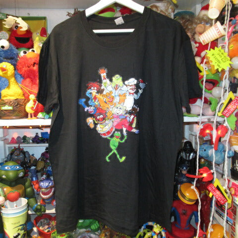 The Muppets★The Muppets★T-shirt★Kermit★Miss Piggy★Animal★Stuffed animal★Doll★Figure★XL size 