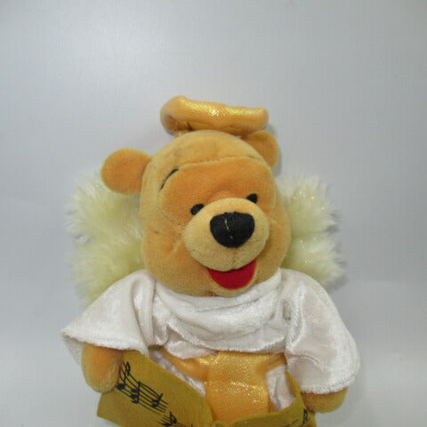 ビンテージ★ディズニー★クマのプーさん★Winnie the phoo★人形★ぬいぐるみ★ビーニー★天使★エンジェル