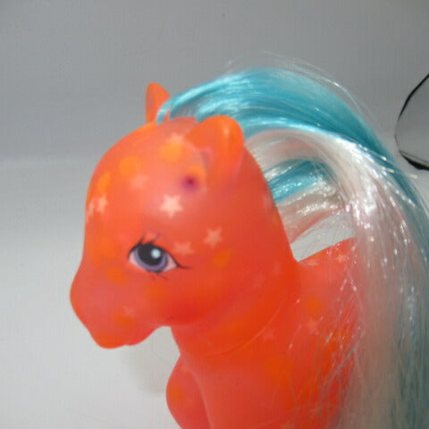 レア！ビンテージ★G1★80's★My Little Pony★マイリトルポニー★GLOW★グロー★オレンジ