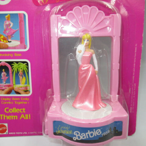 1990年★バービー★Barbie★miniフィギュア★コレクション★人形★ミニチュアバービー★ピンク★Evening ENCHANTMENT Barbie1959