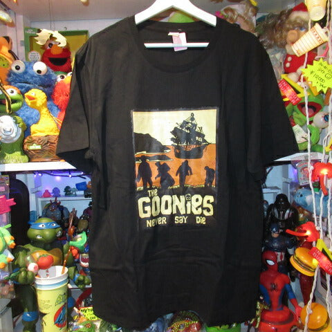 The Goonies★ザ・グーニーズ★チャンク★Tシャツ★ぬいぐるみ★人形★フィギュア★XLサイズ★ブラック