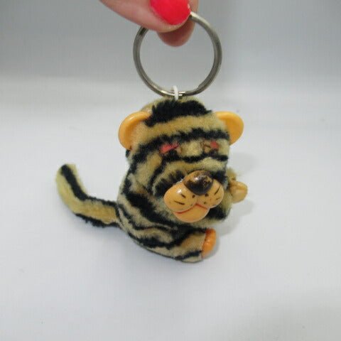 80's★Tiger★Tiger★Clip Doll★CLIP-ON★Vintage★Figure★PVC★Doll 
