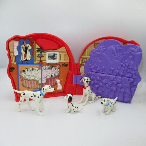 ディズニー★101匹わんちゃん★コンパクト★人形★フィギュア★ままごと★ドールハウス★１０１★DALMATIANS★ダルメシアン　検）Polly Pocket★ポーリーポケット