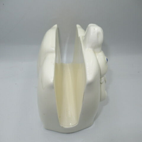 1988年★Doughboy★ドゥーボーイ★ナプキンホルダー★ペーパーホルダー★陶器★フィギュア★人形★ぬいぐるみ★PILLSBURY