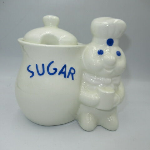1999年★Doughboy★ドゥーボーイ★SUGER POT★シュガーポット★陶器★フィギュア★人形★ぬいぐるみ★PILLSBURY