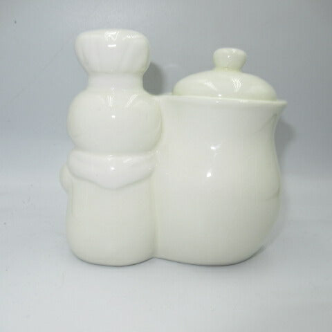 1999年★Doughboy★ドゥーボーイ★SUGER POT★シュガーポット★陶器★フィギュア★人形★ぬいぐるみ★PILLSBURY