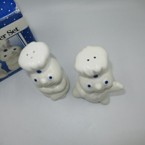 箱入り！デッドストック！1997年★Doughboy★ドゥーボーイ★Salt & Pepper★S & P★ソルト＆ペッパー★陶器★フィギュア★人形★ぬいぐるみ★PILLSBURY
