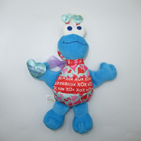 ★ビンテージ★vintage★SESAME STREET★セサミストリート★ CookieMonster★クッキーモンスター★Valentine★バレンタイン★フィギュア★人形★ぬいぐるみ★約20センチ★