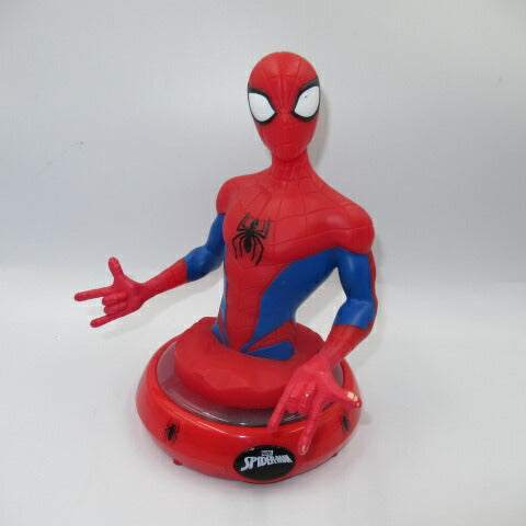 ★SPIDER MAN★スパイダ－マン★フィギュア★人形★マーベル★MARVEL★ライト★２３センチ