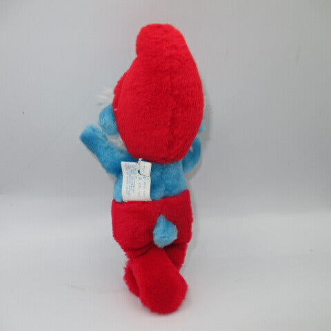 ビンテージ★SMURFS★スマーフ★パパスマーフ★Papa Smurf★ビンテージ★vintage★ぬいぐるみ★人形★フィギュア★