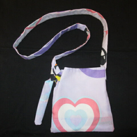 POWERPUFF GIRLS★パワーパフガールズ★サコッシュ★ポーチ★ショルダーバッグ★フィギュア★人形★ぬいぐるみ★ビンテージシーツ★ハンドメイド