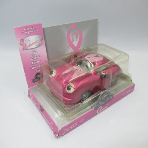 ２００５年★CHEVRON　CARS★シェブロンカー★車★フィギュア★人形★ミニカー★スペシャルエディション★ピンクリボン