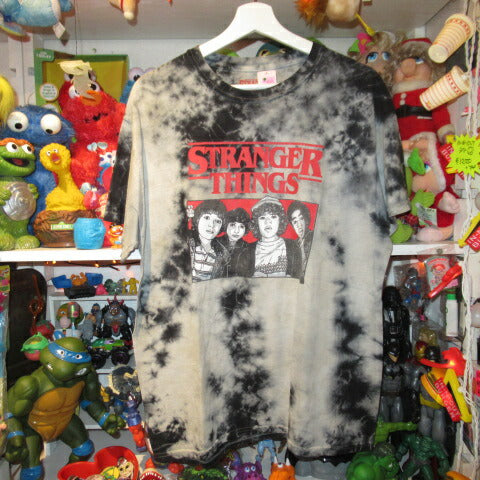 STRANGER THINGS★Stranger Things★T-shirt★Eleven★Mike★Dustin★Figure★NET FLIX★XL size★Tie-dye 