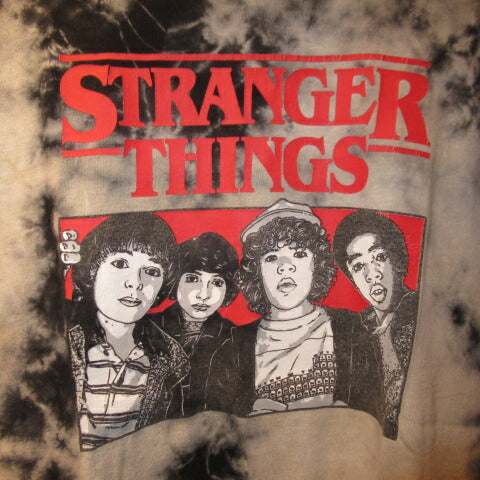 STRANGER THINGS★Stranger Things★T-shirt★Eleven★Mike★Dustin★Figure★NET FLIX★XL size★Tie-dye 