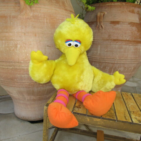 Vintage★SESAME STREET★セサミストリート★ Big Bird★ビッグ・バード★フィギュア★人形★ぬいぐるみ★約７３センチ★