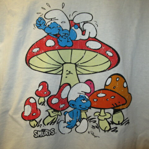 THE SMURF★スマーフ★Tシャツ★ぬいぐるみ★人形★フィギュア★Mサイズ★ホワイト