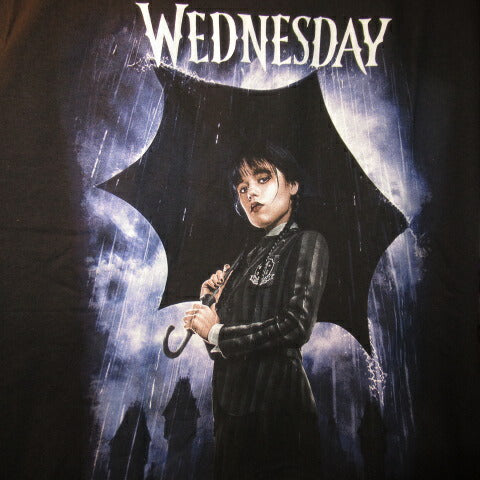 Wednesday★Wednesday★ADDAMS FAMILY★Addams Family★T-shirt★Wednesday Addams★Stuffed animal★Doll★Figure★M size★Black 