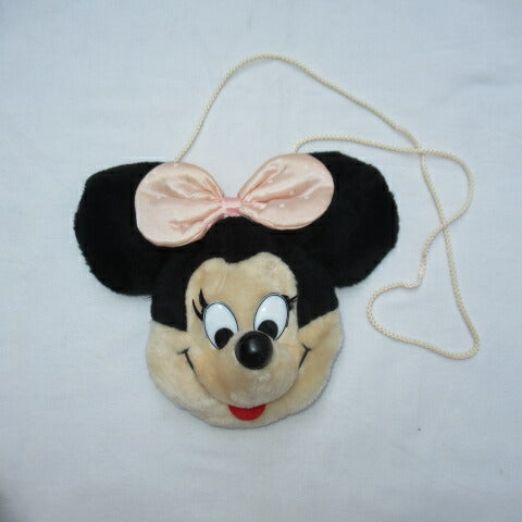 ★ビンテージ★Minnie Mouse★Mickey Mouse★ミニーマウス★ミッキー★フェイスポーチ★バッグ★ショルダー★ぬいぐるみ★人形★オールド★ディズニー★ミッキーマウス★DISNEY★