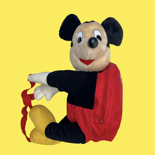 ★ビンテージ★Mickey Mouse★ミッキー★バックパック★リュック★ぬいぐるみ★人形★オールド★ディズニー★ミッキーマウス★DISNEY★