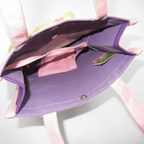 ★80's★Cabbage Patch Kids★Cabbage doll★Tote bag★Purple x Pink★Girl★Doll★Figure★Baby★ 