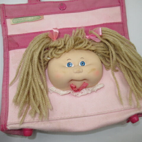 ★80's★Cabbage Patch Kids★Cabbage doll★Tote bag★Pink x pink★Girl★Doll★Figure★Baby★ 