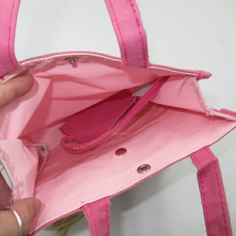 ★80's★Cabbage Patch Kids★Cabbage doll★Tote bag★Pink x pink★Girl★Doll★Figure★Baby★ 