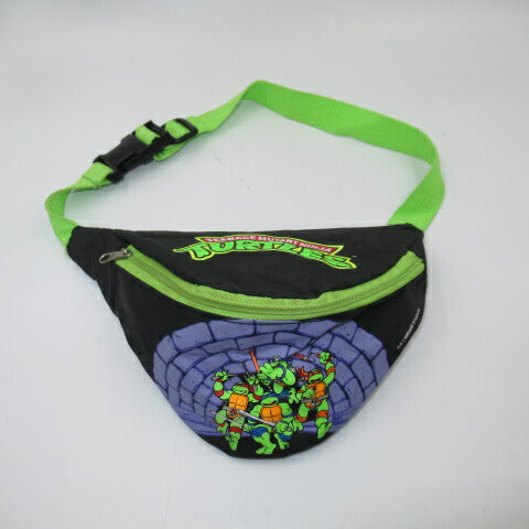 TEENAGE MUTANT TURTLES★ニンジャ・タートルズ★ウエストポーチ★ぬいぐるみ★人形★フィギュア★ブラック★約１４センチ×２６センチ