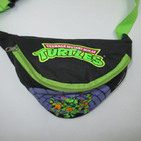 TEENAGE MUTANT TURTLES★ニンジャ・タートルズ★ウエストポーチ★ぬいぐるみ★人形★フィギュア★ブラック★約１４センチ×２６センチ