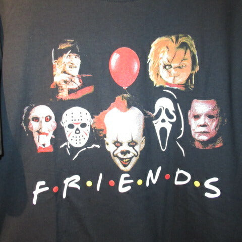 F.R.I.E.N.D.S★Tシャツ★ぬいぐるみ★人形★フィギュア★Lサイズ★ブラック