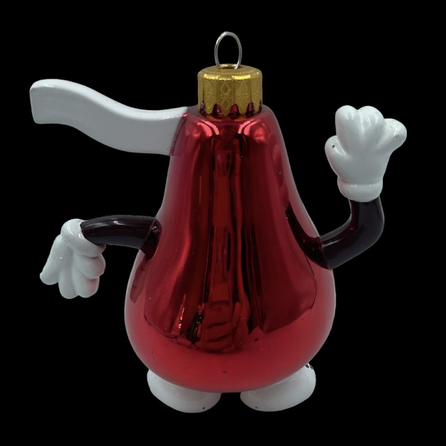 1998年★90's★HERSHEY'S★ハーシーズ★オーナメント★レッド★フィギュア★キスチョコ★ぬいぐるみ★フィギュア★人形★企業物★アドバタイジング★