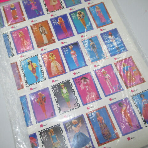 1990年★Barbie★バービー★TRADING CARD コレクターポスター★57.5ｘ112センチ★人形★フィギュア